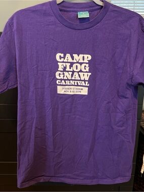 Camp Flog Gnaw Carnival Purple Short Sleeve Tee